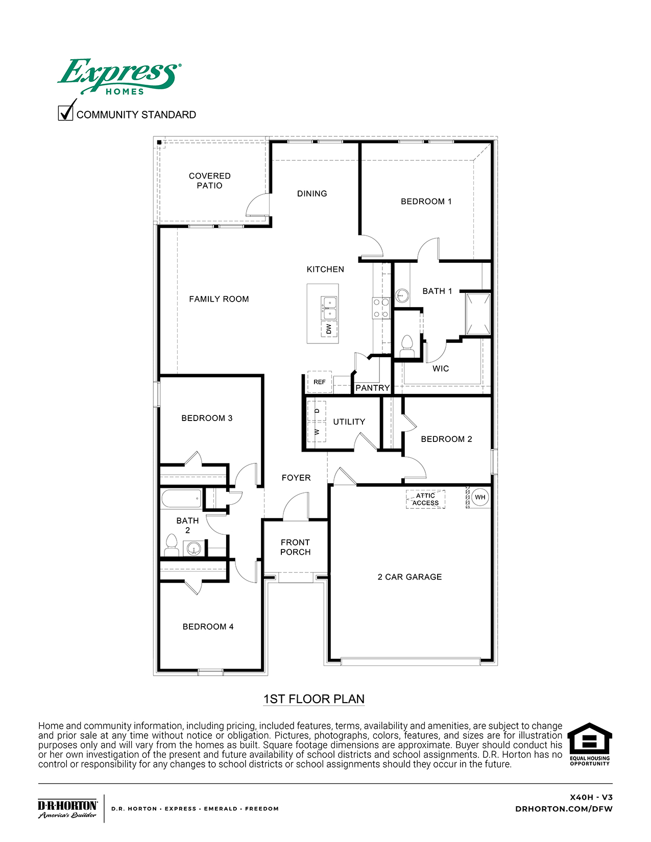 Dr Horton Azalea Floor Plan Viewfloor co