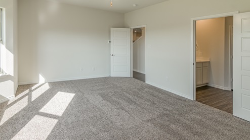 H203 Floorplan in Fate TX master bedroom