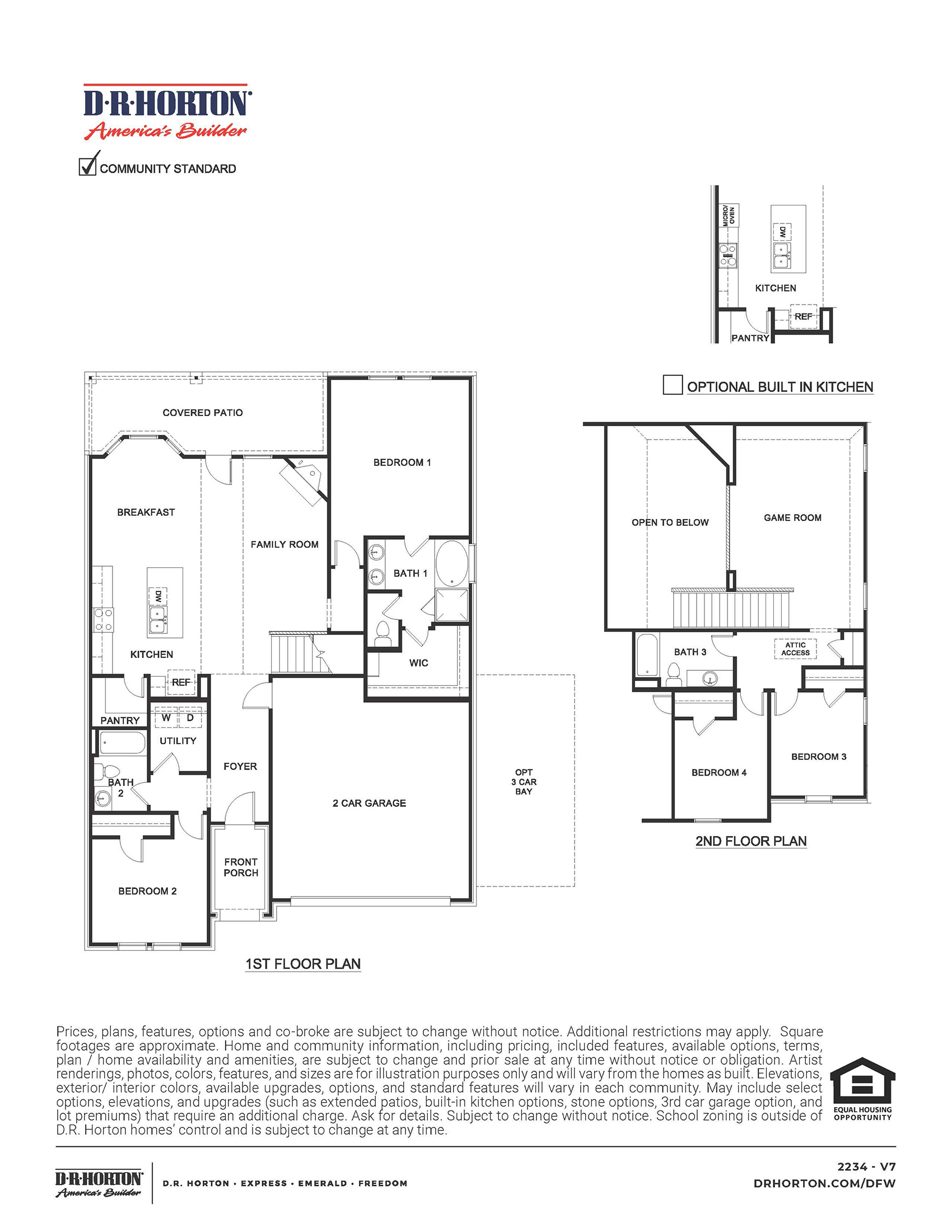 Dr Horton Floor Plans Texas | Floor Roma