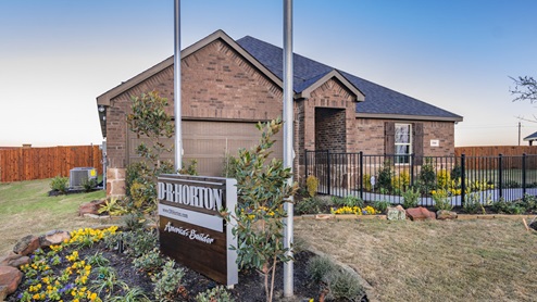 722 Gallop - H40B Brookshire floorplan exterior gallery image - Winchester Crossing in Princeton TX