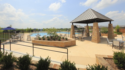 Wildcat Ranch pool area in Crandall TX