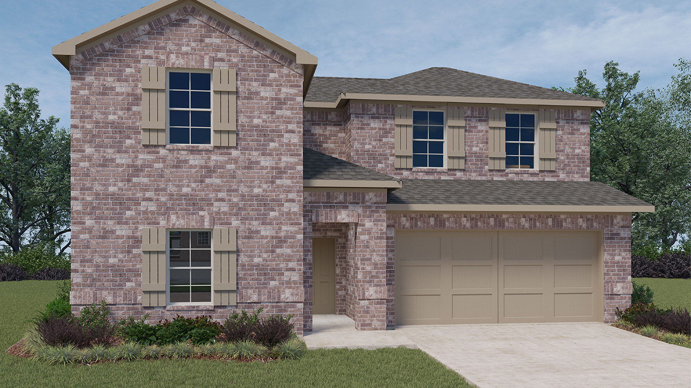 Floor Plan in Valor Farms Royse City, TX D.R. Horton