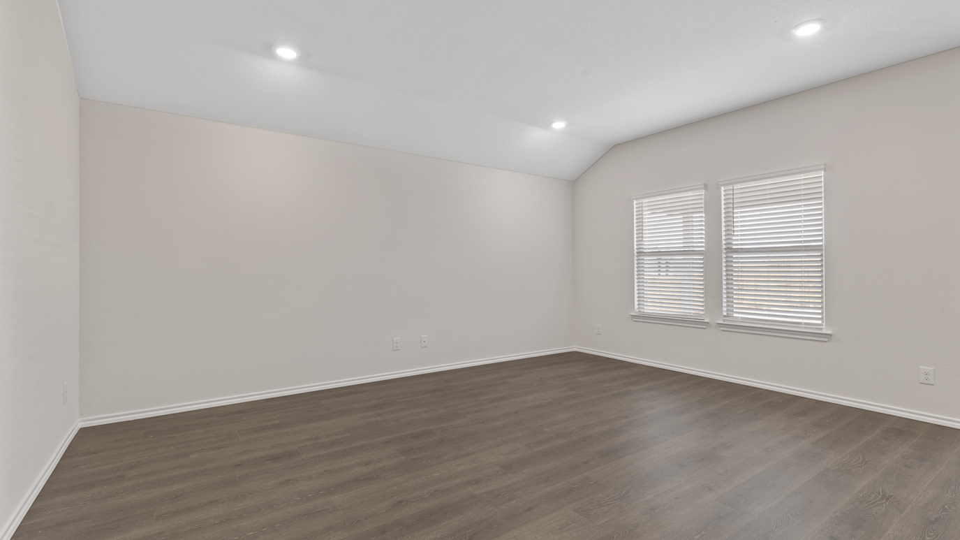 X40H Huntsville floorplan living area rendering at Stonewyck Farms in Ennis TX