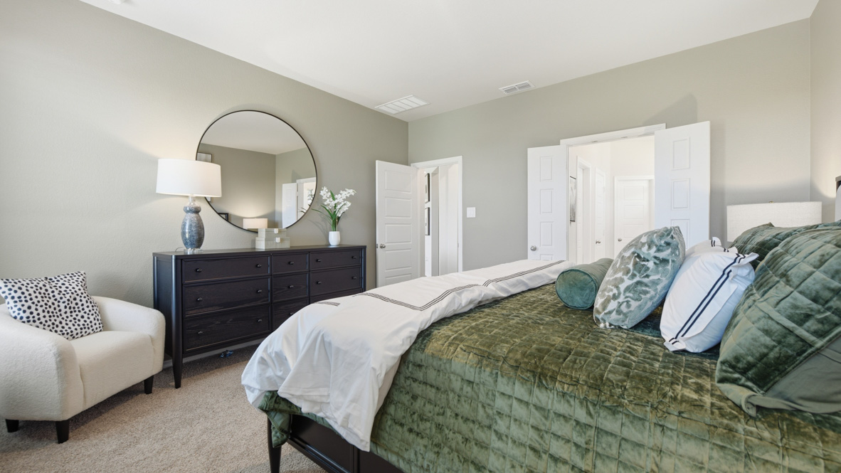 Bedroom 1 with private en-suite bathroom