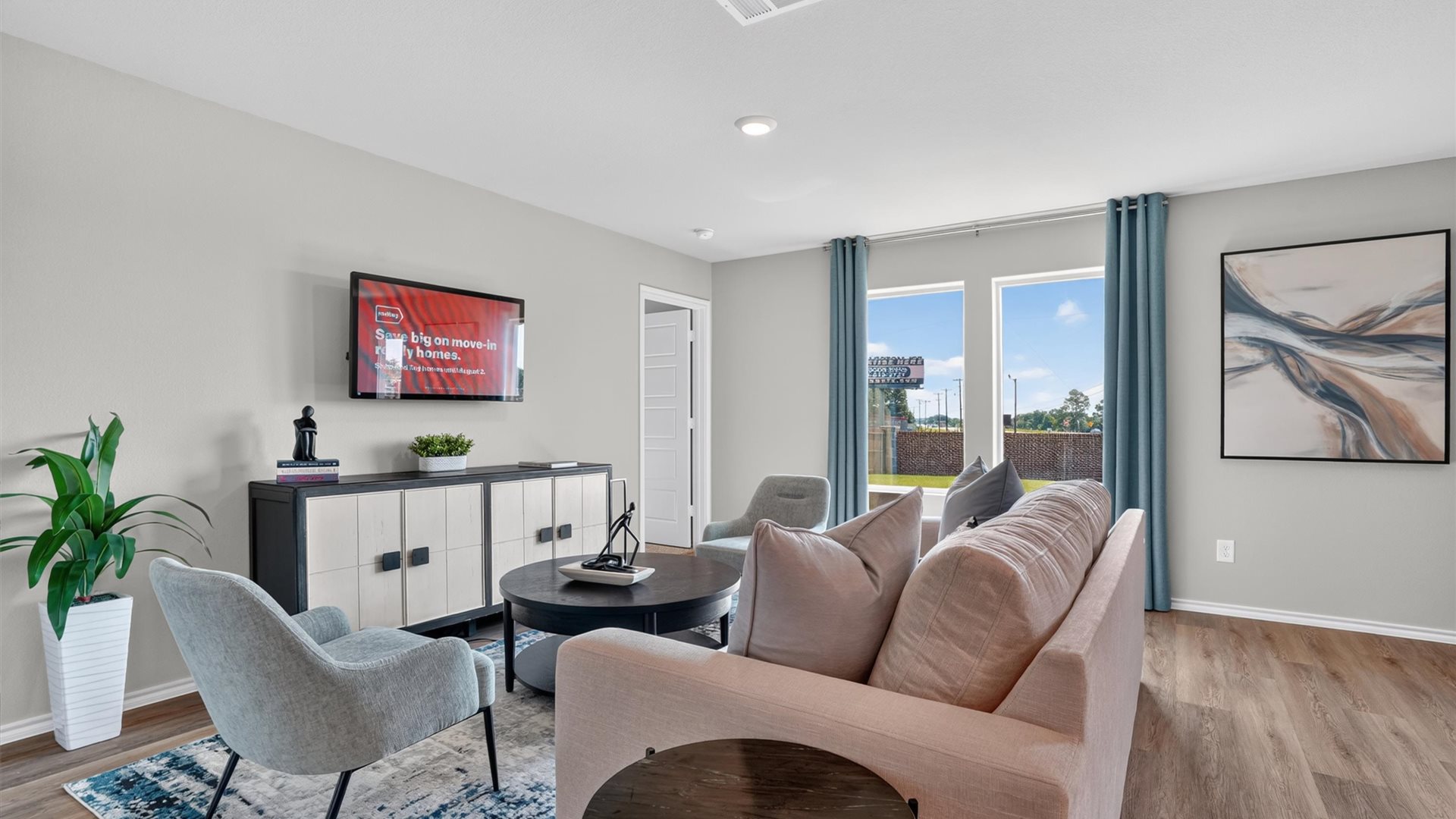 Open living area