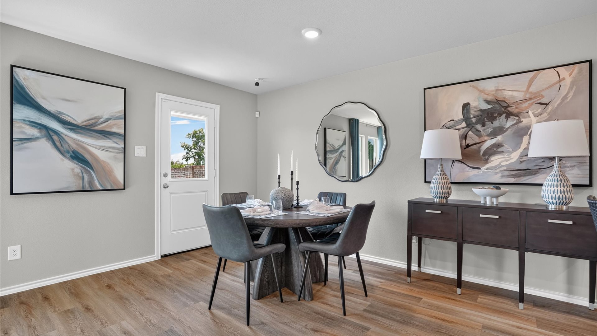 Kitchen and dining