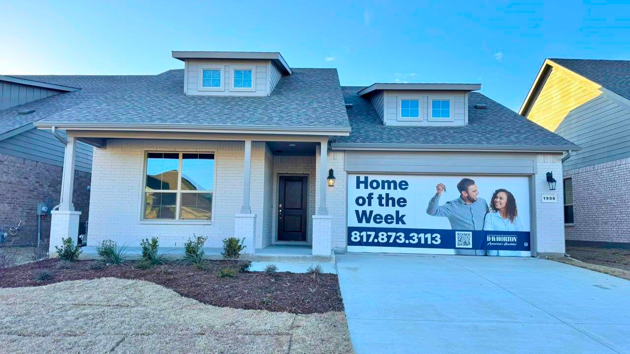 Available Home in Pecan Square Northlake, TX D.R. Horton