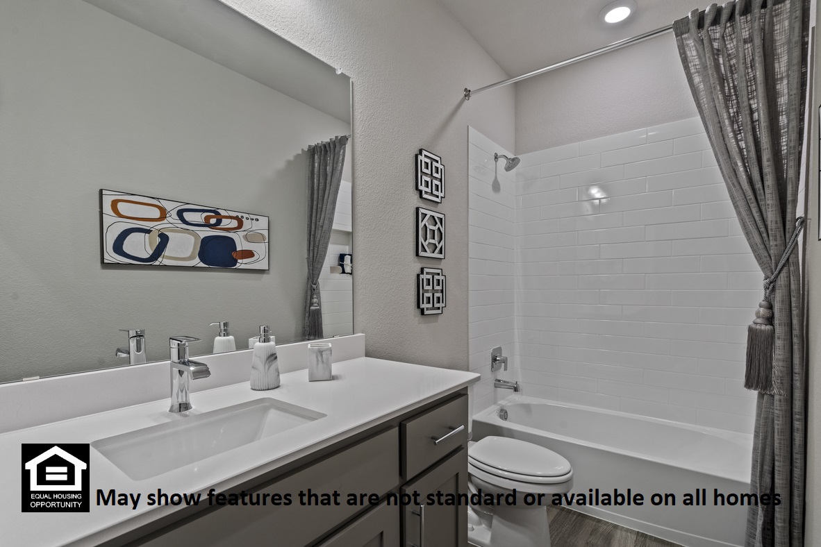 Floor Plan in Keller Crossing FORT WORTH, TX D.R. Horton