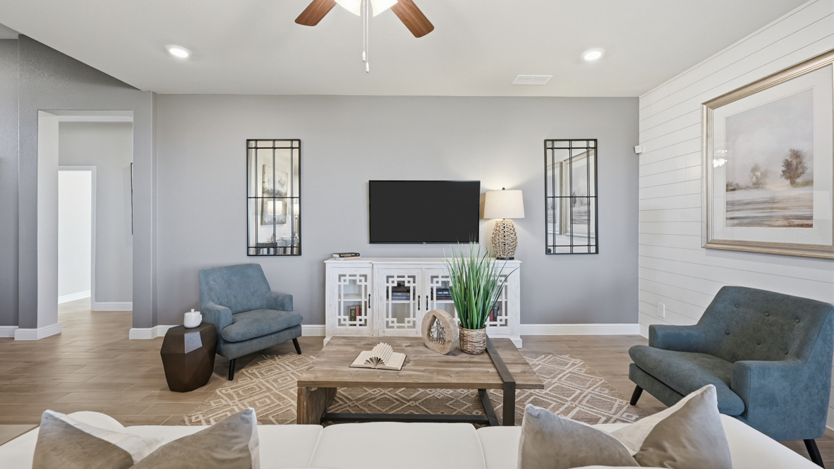 Spacious open living space