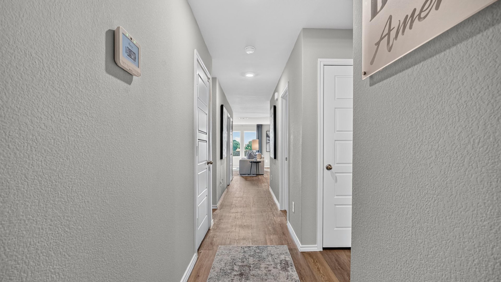 Foyer and hallway