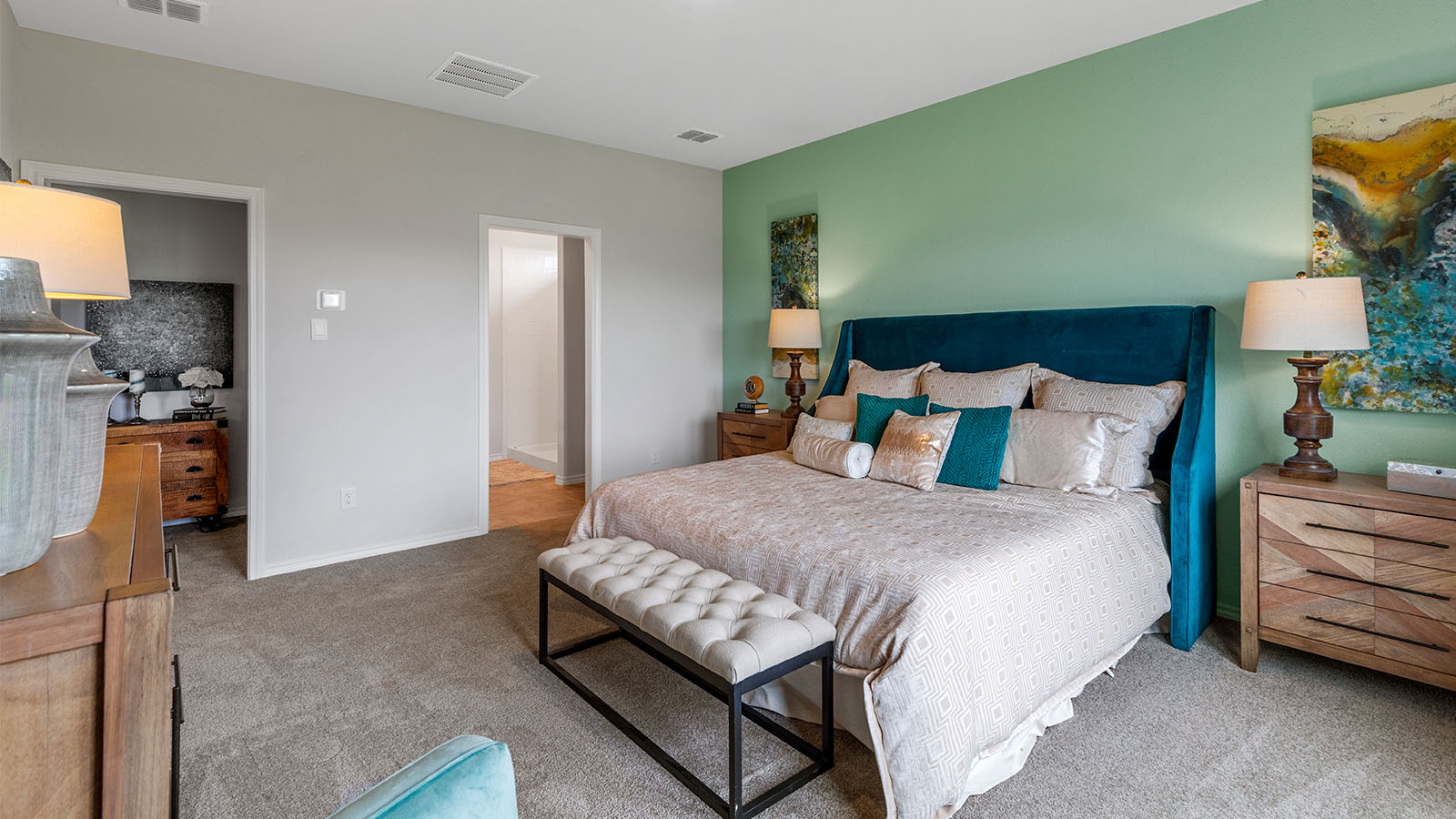 primary bed
