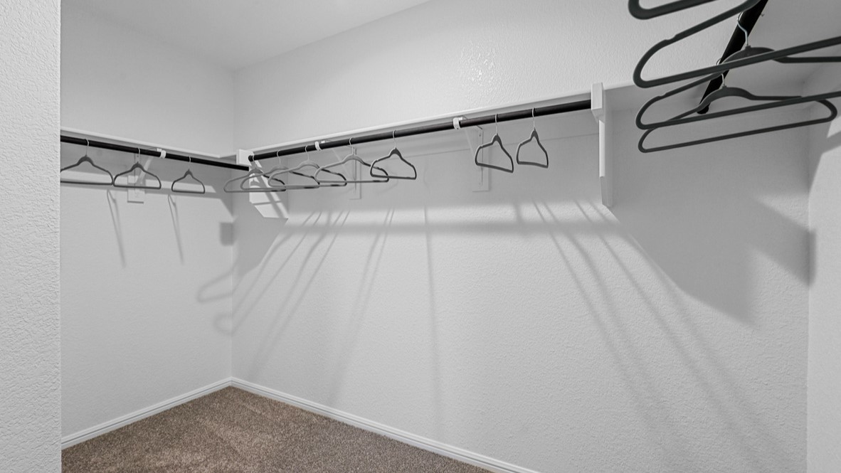 Primary walk-in closet