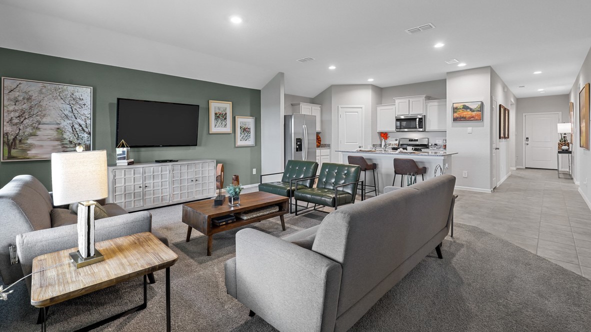 Open living area