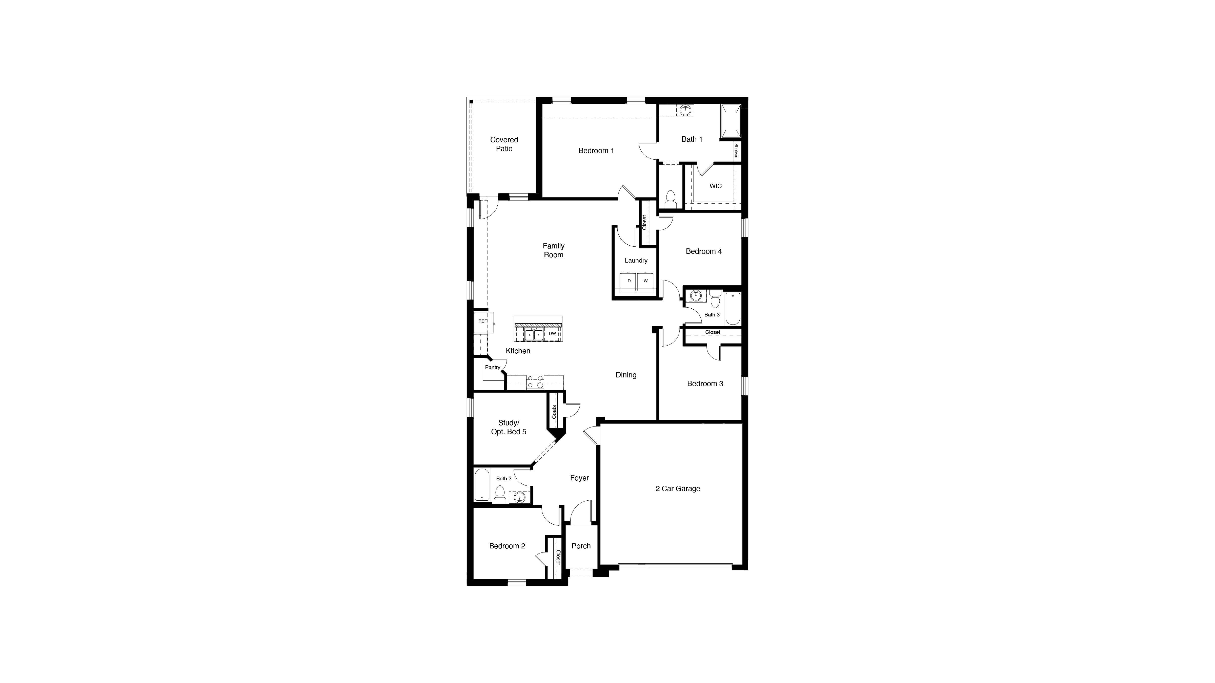 Lakeway floorplan and layout