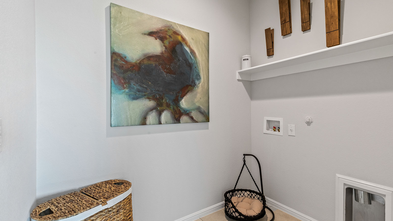 Laundry and utility closet
