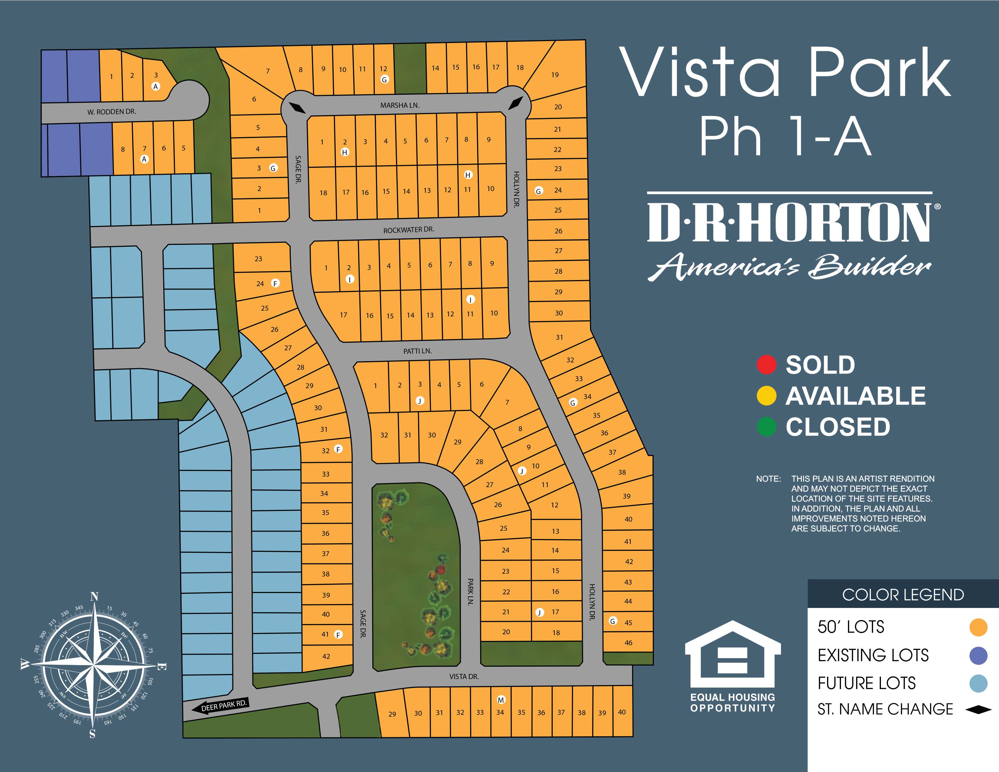 Static Lot Map