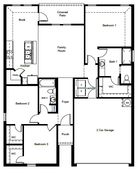 Sandy Beach Floorplan