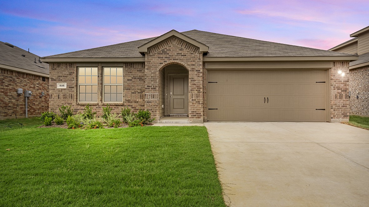 Floor Plan in Sandy Beach Azle, TX D.R. Horton