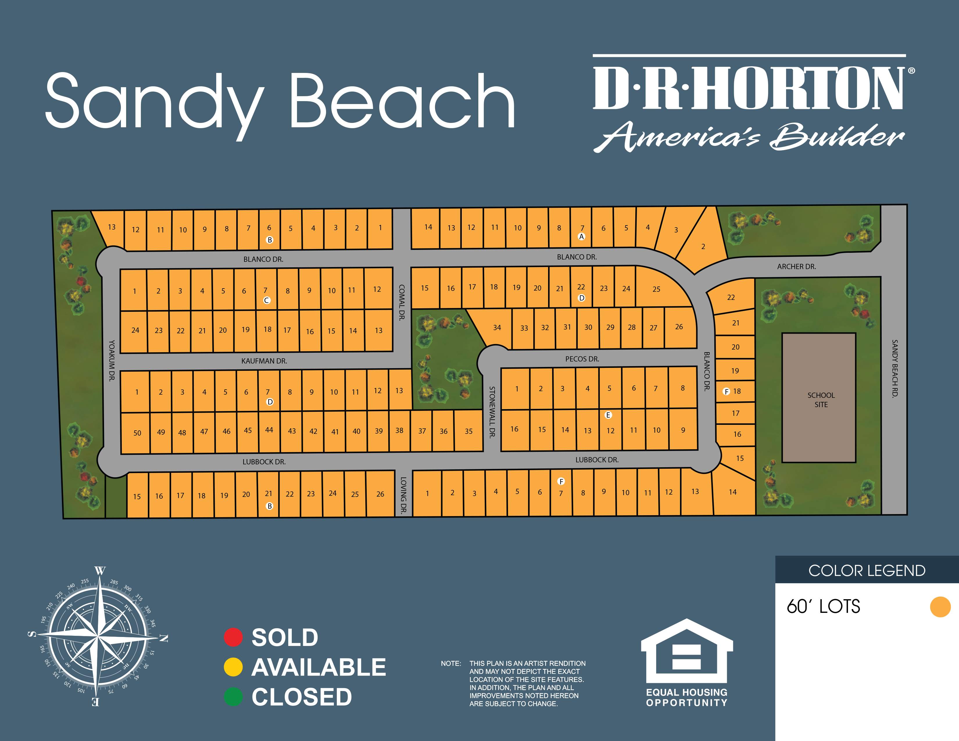 Static Lot Map