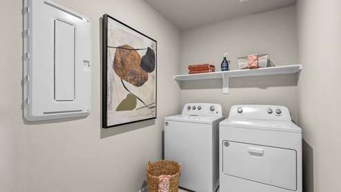 Denton interior laundry