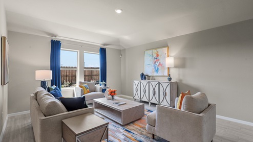 Denton interior living