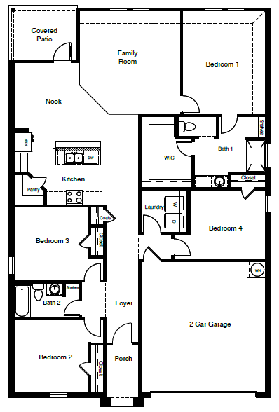 sandy beach floorplan