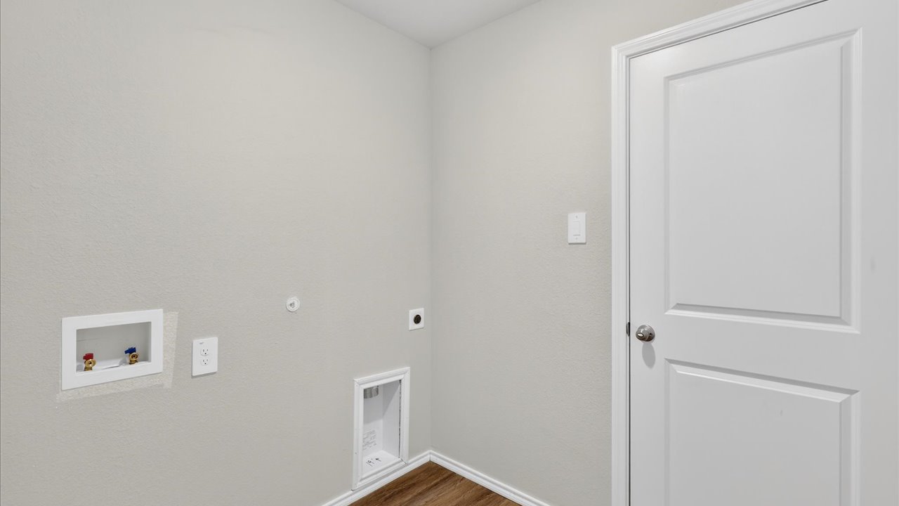 Laundry and utility closet