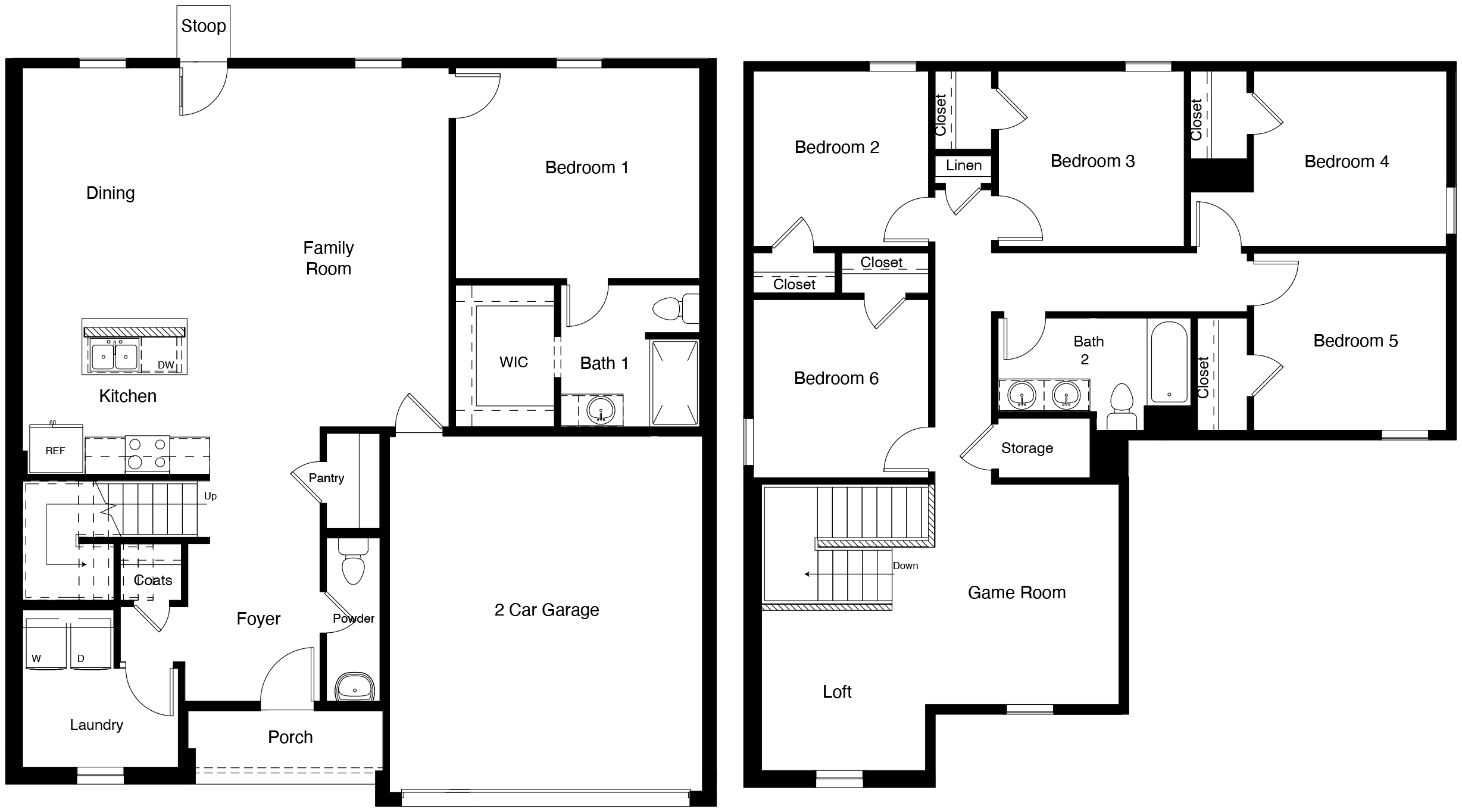 Dallas floorplan