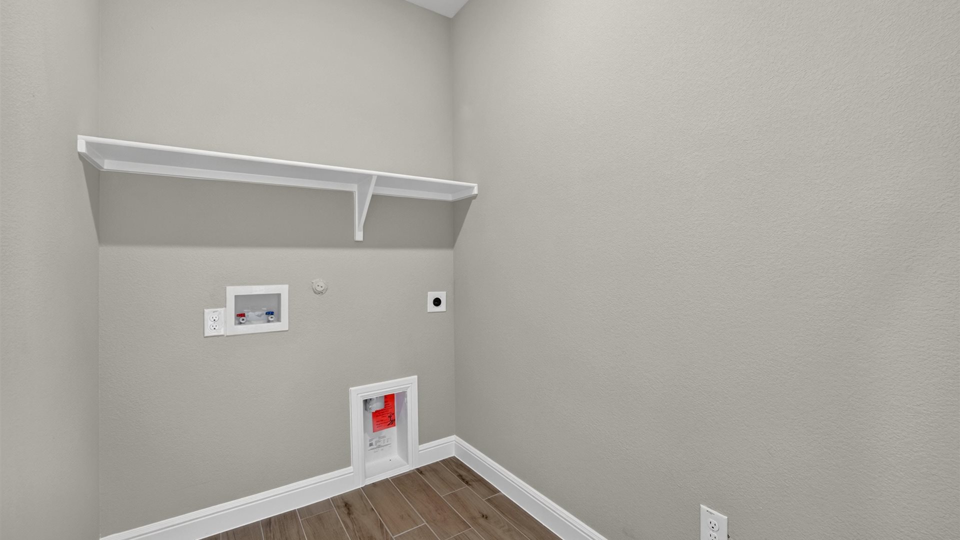 Laundry and utility closet