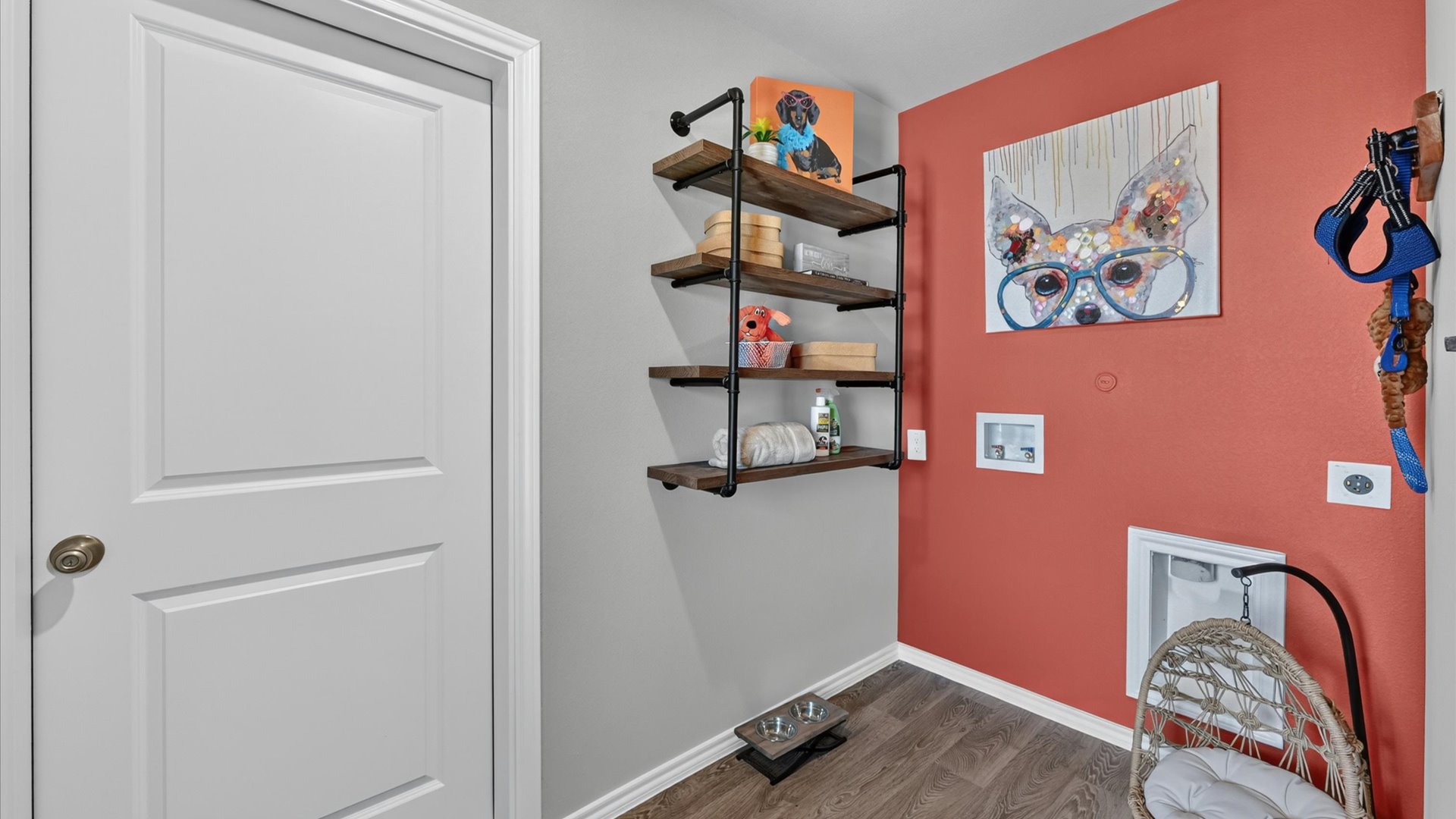 Laundry and utility closet
