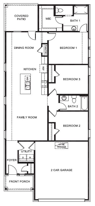 Brooke floor plan and layout