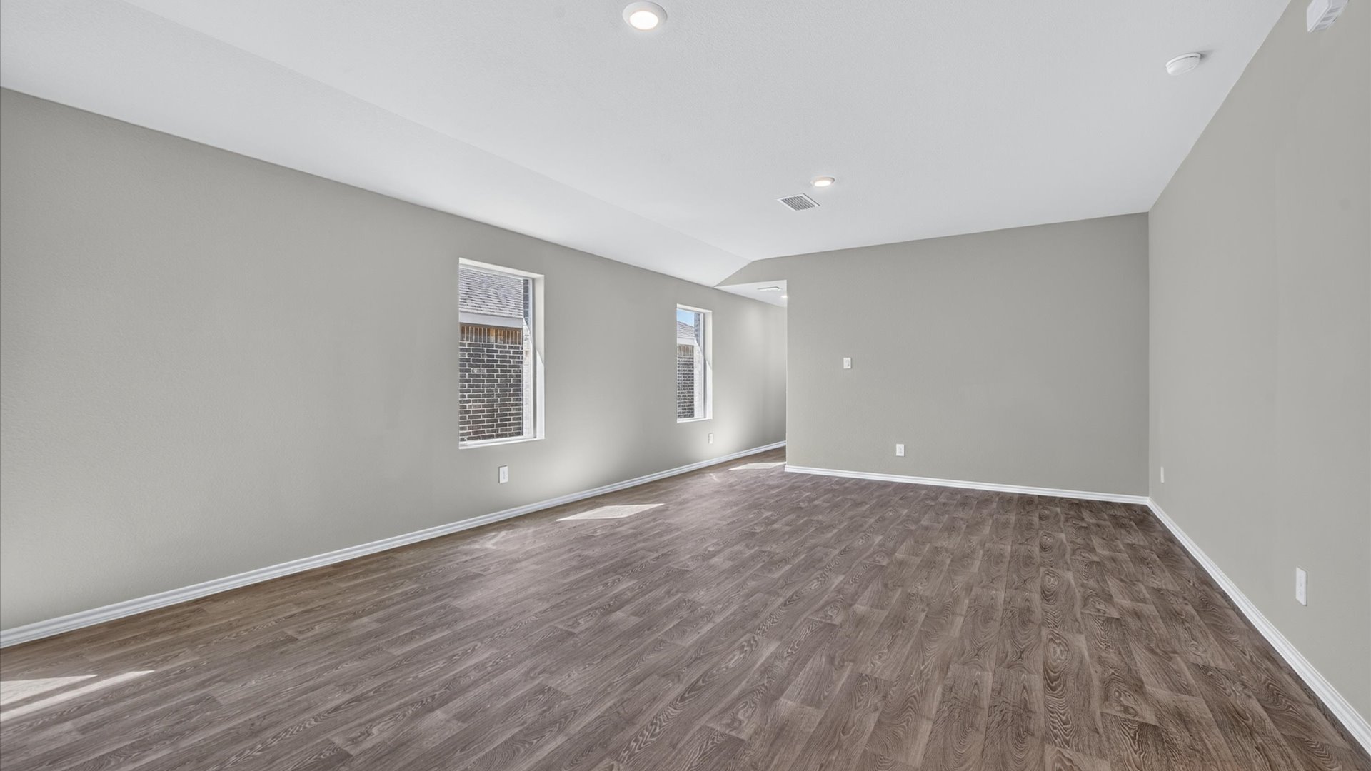 Dining and living room