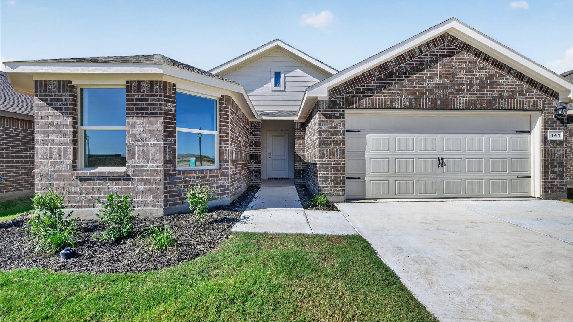 Front entry and yard