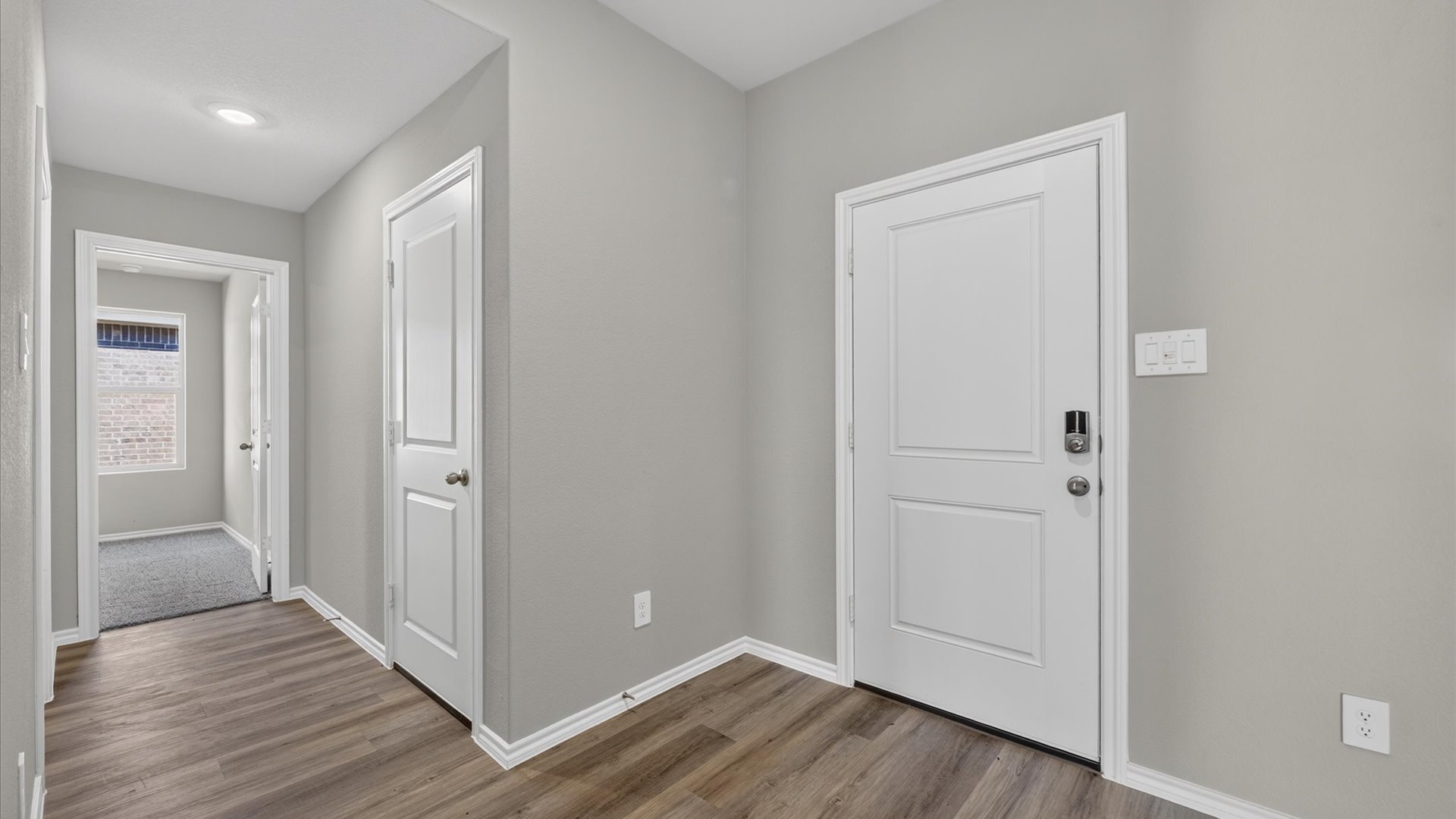 Foyer and hallway
