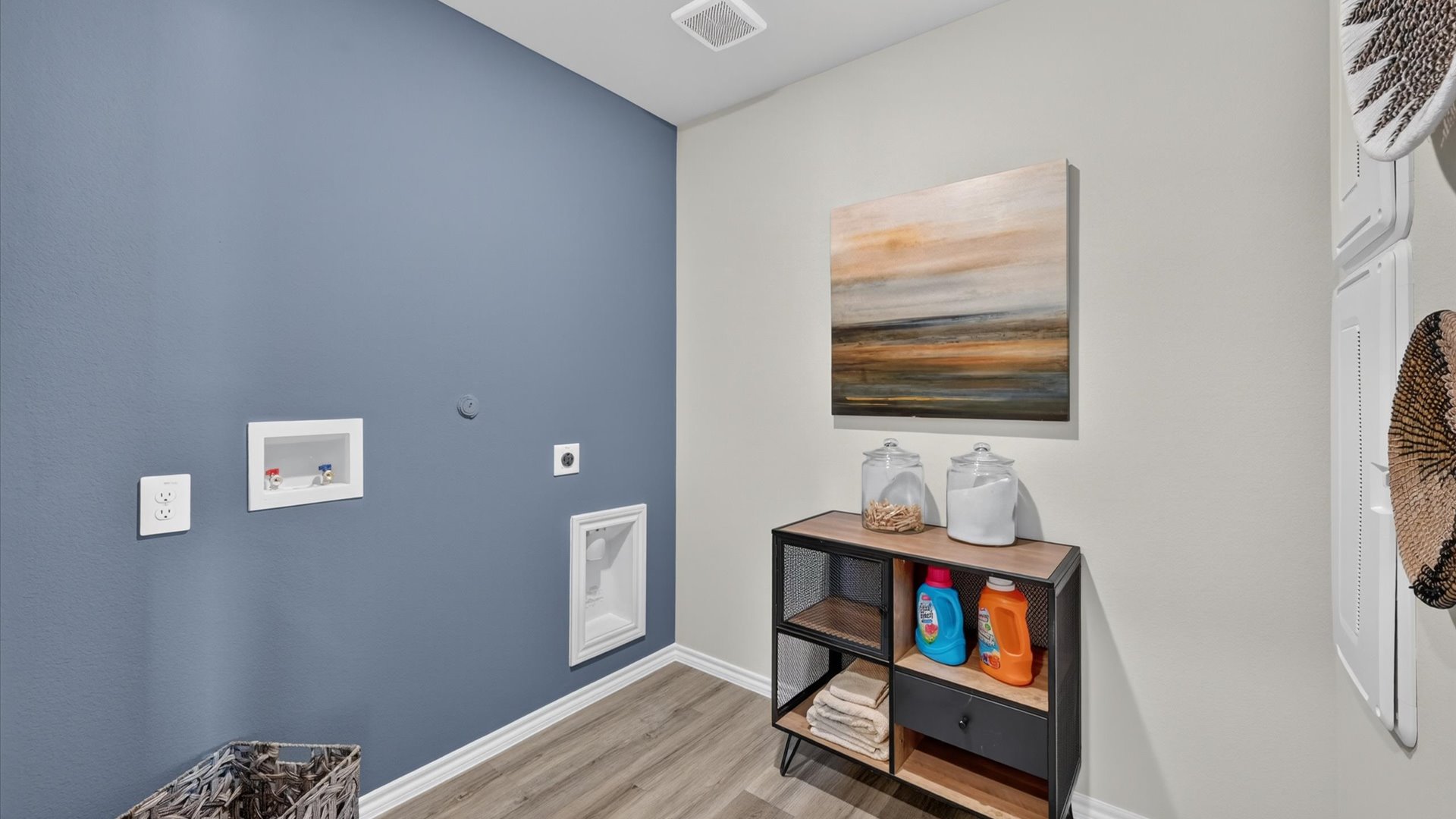 Laundry and utility closet