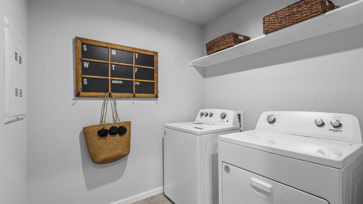 Laundry & utility closet