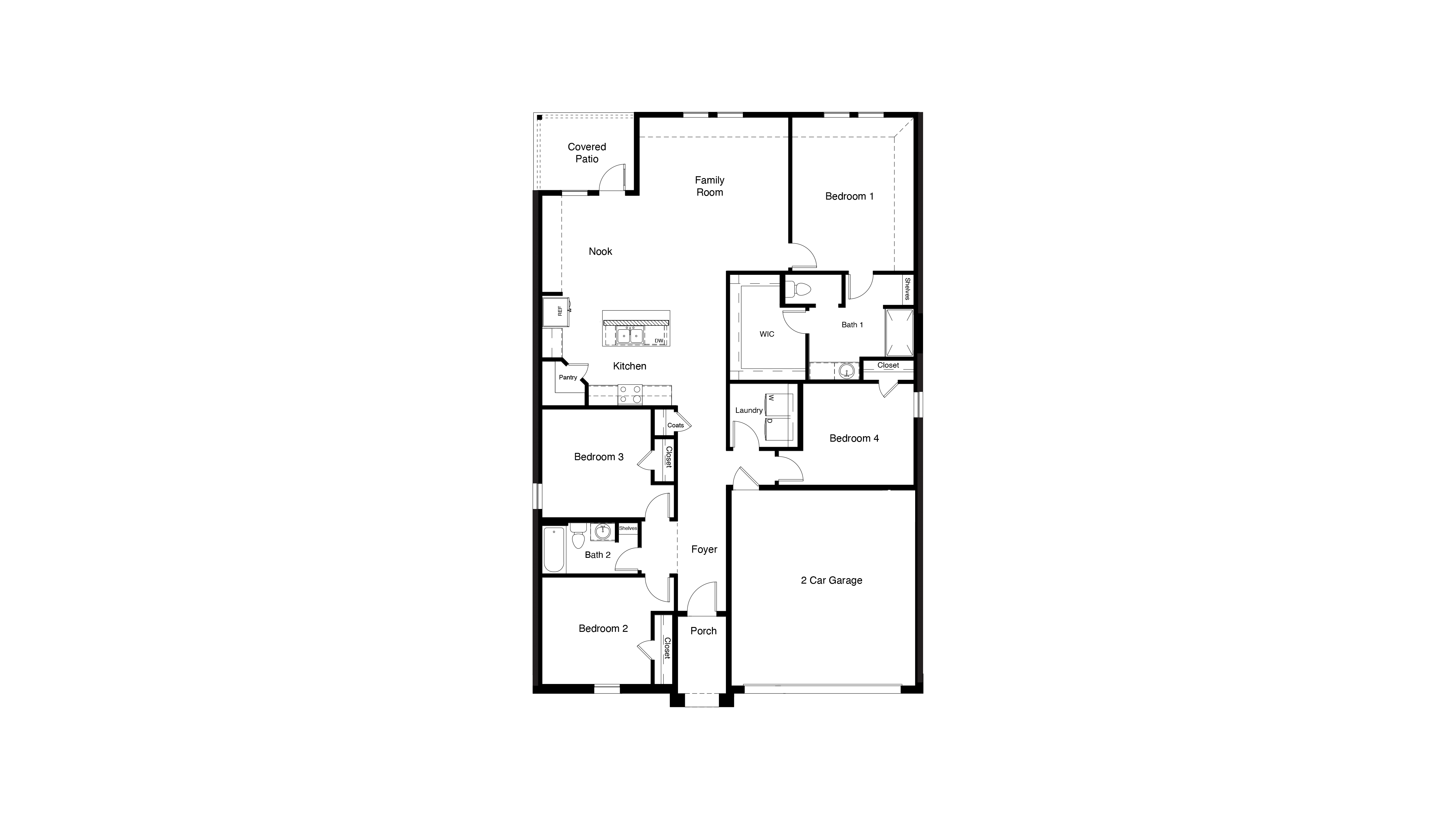 Texas Cali floorplan and layout