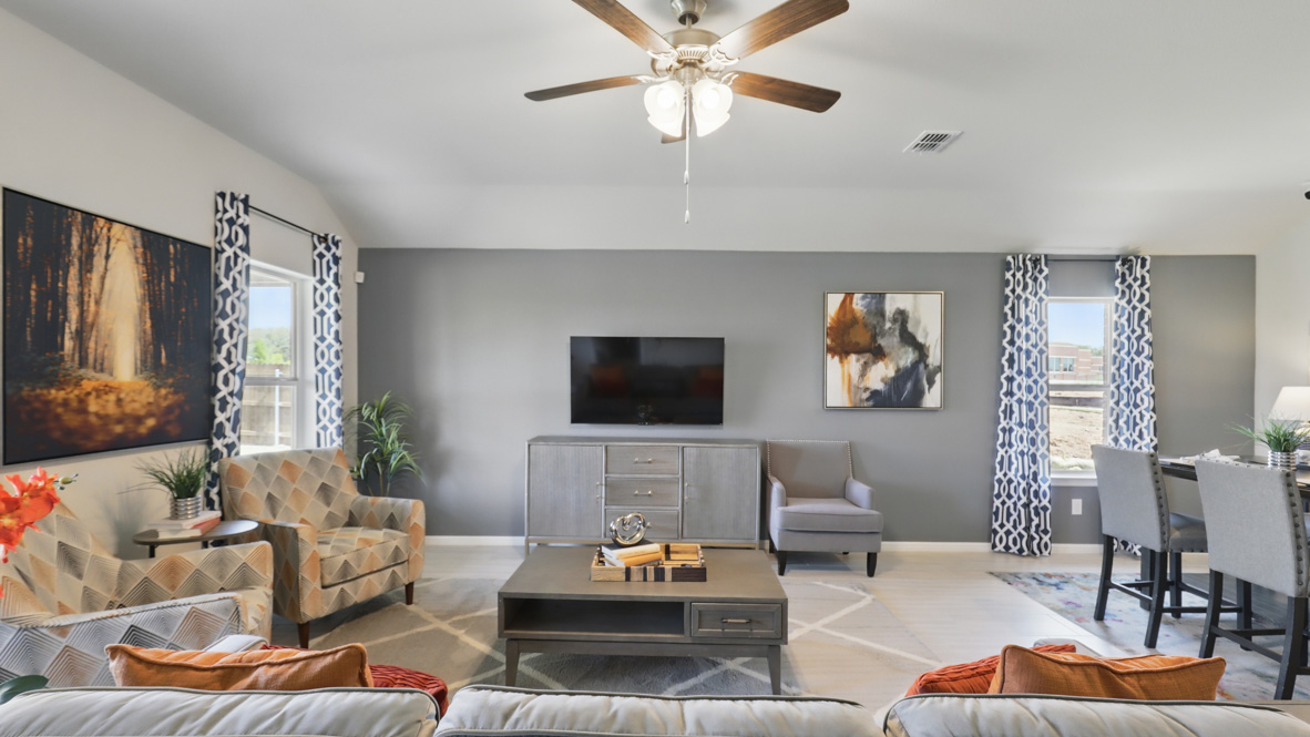 Living & family room