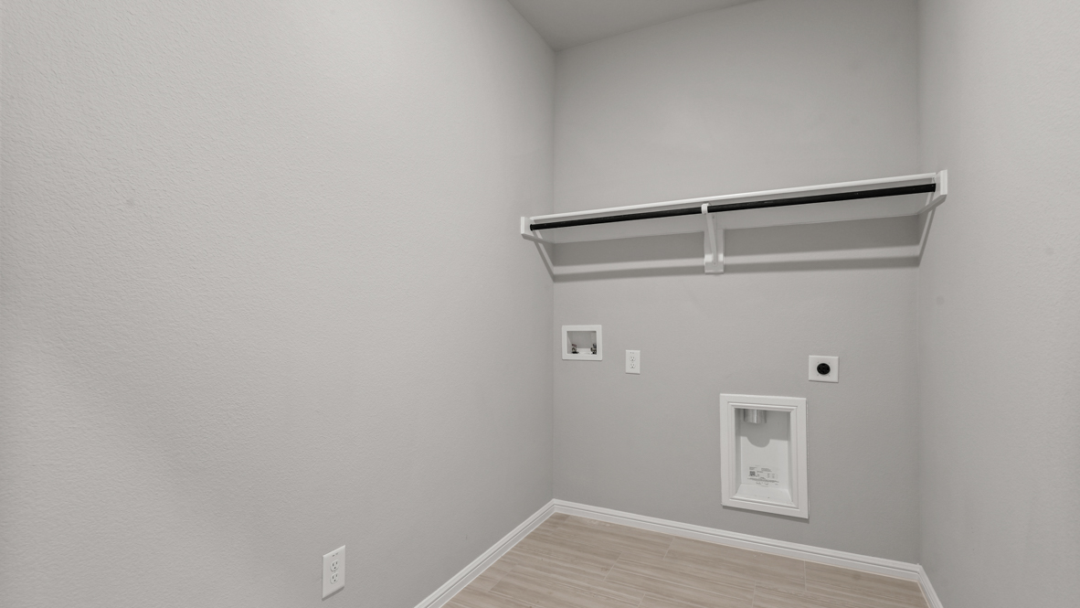 Laundry & utility closet