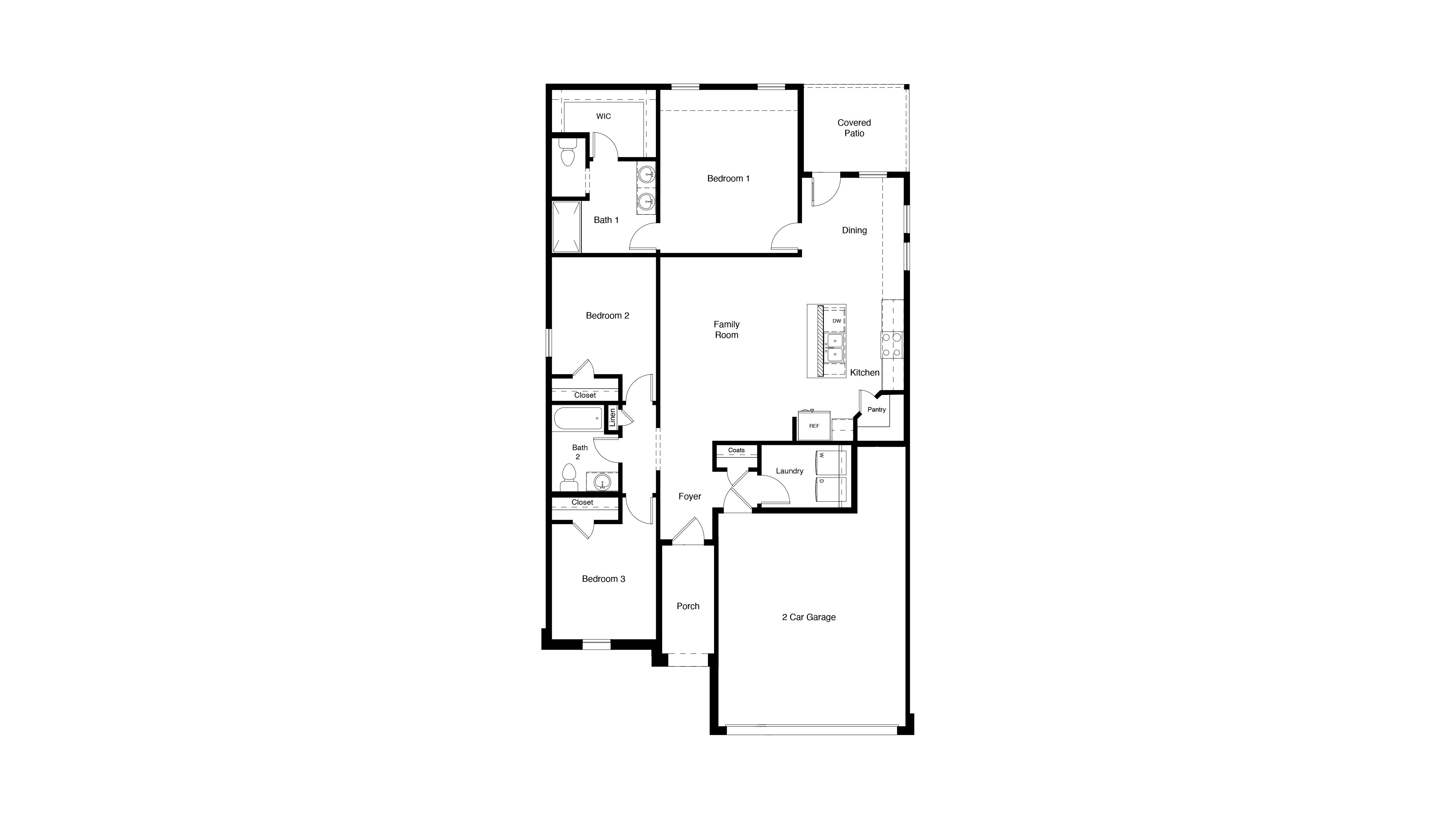 Baxter floorplan and layout