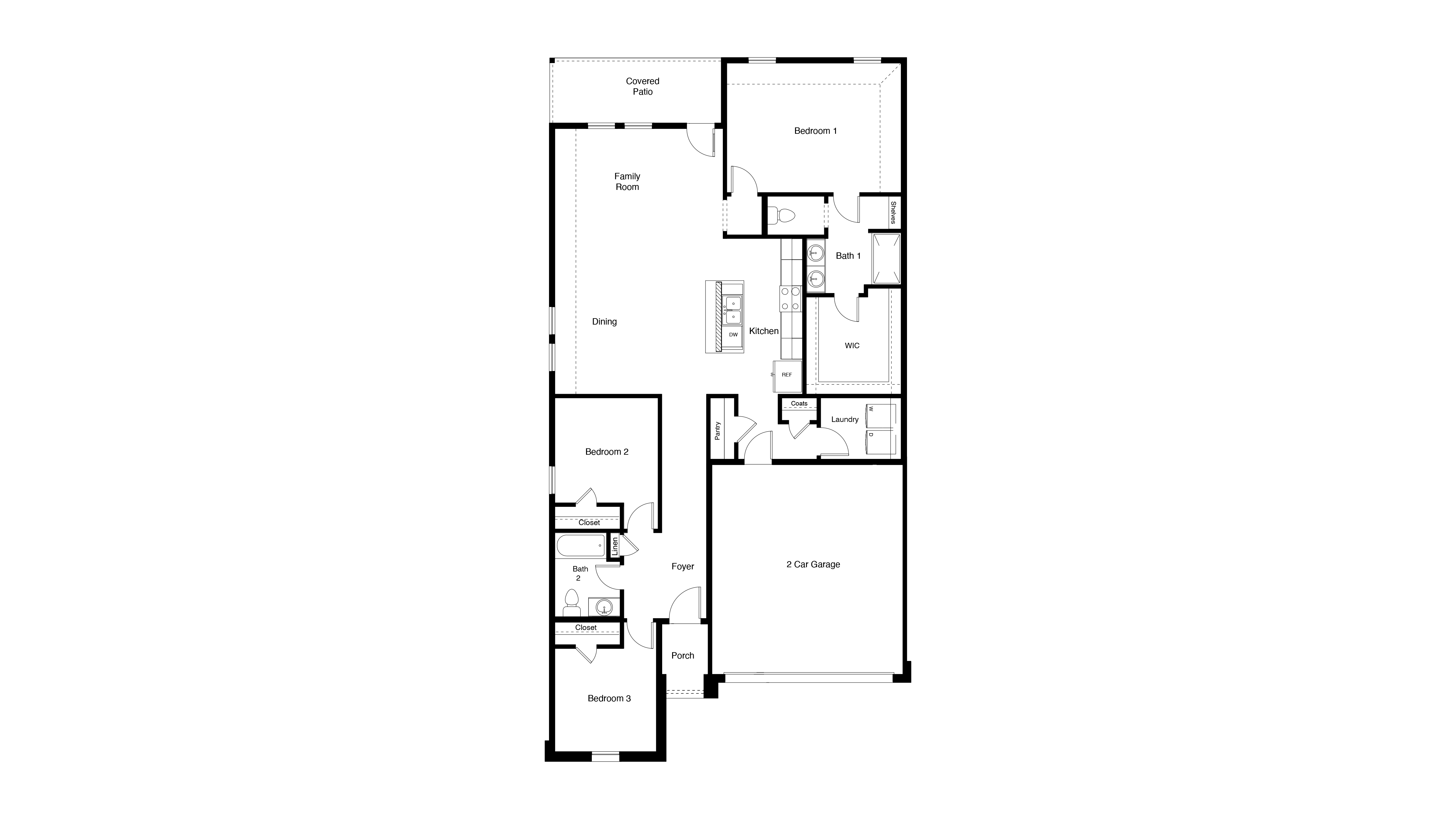 Caden floorplan and layout