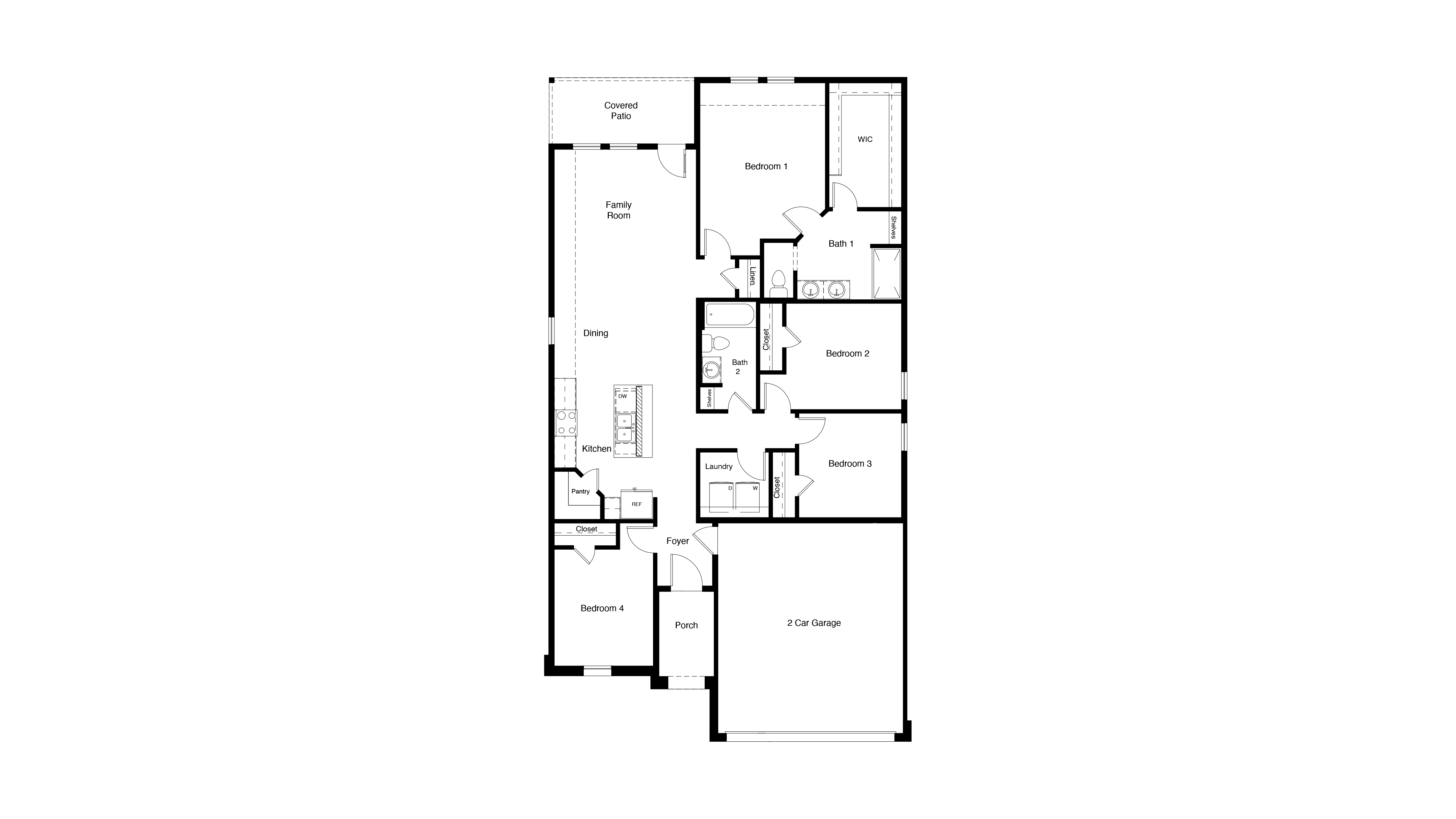 Dalton floorplan and layout