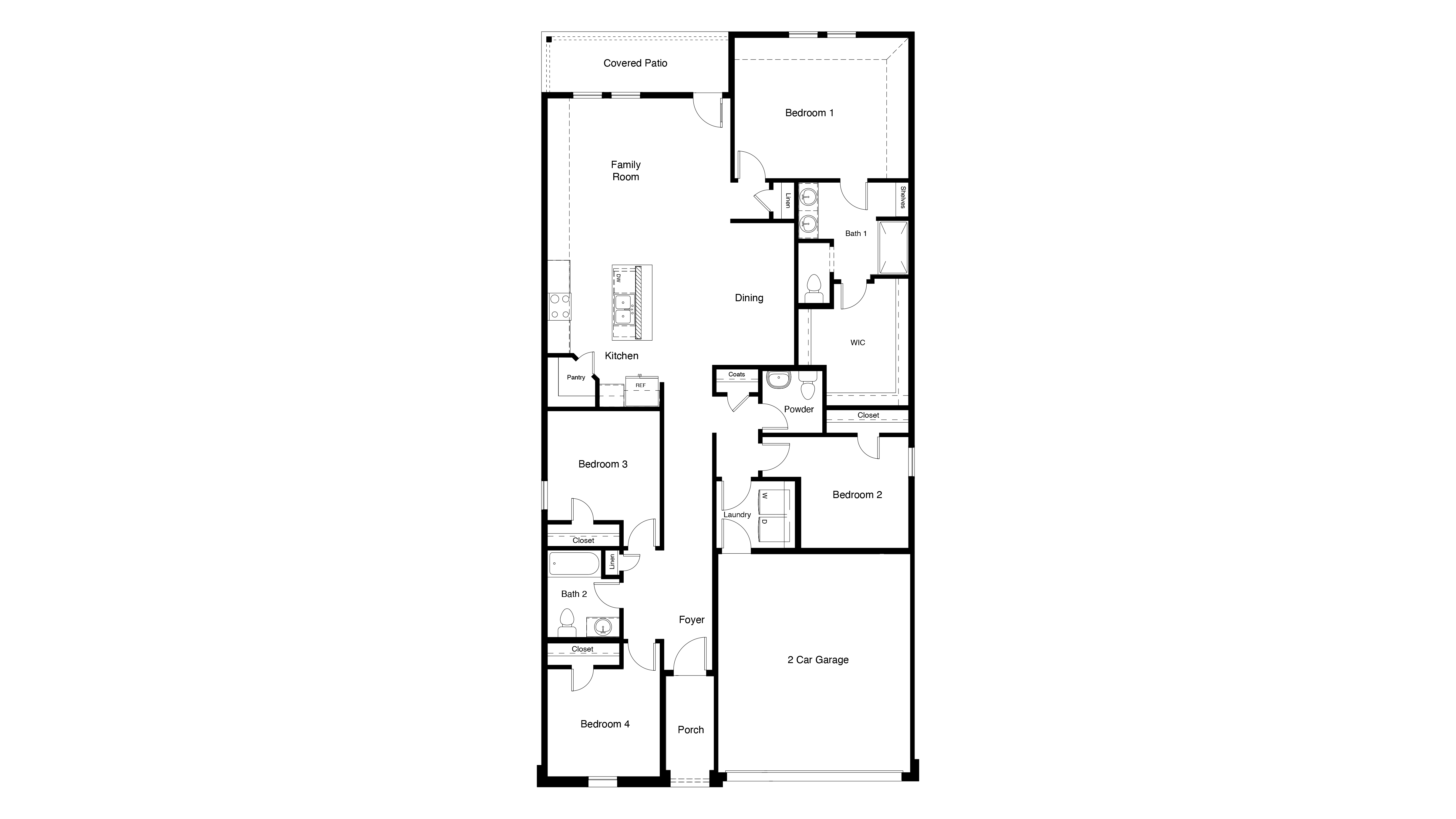 Harris floorplan and layout