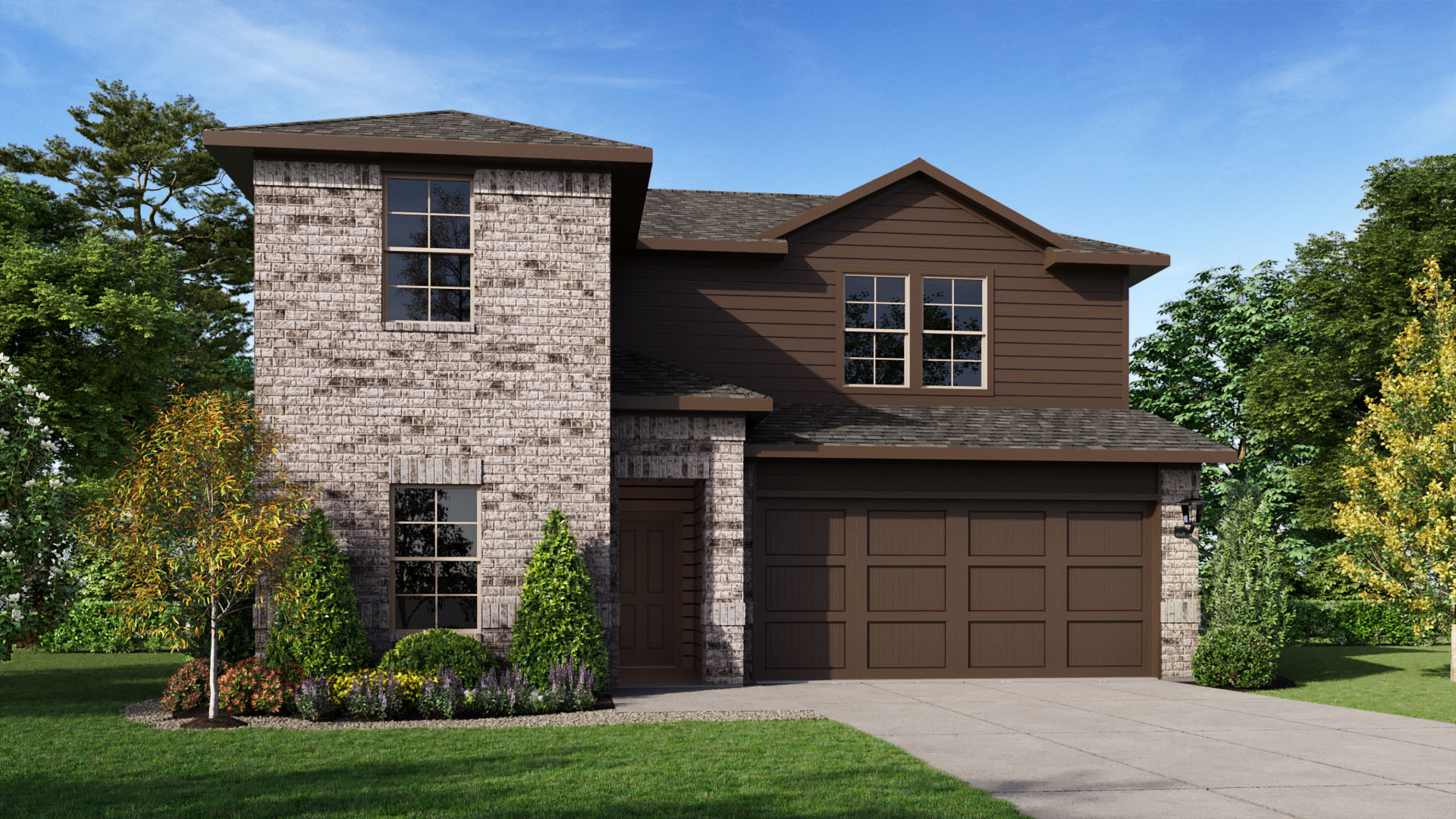 Mitchell elevation A rendering