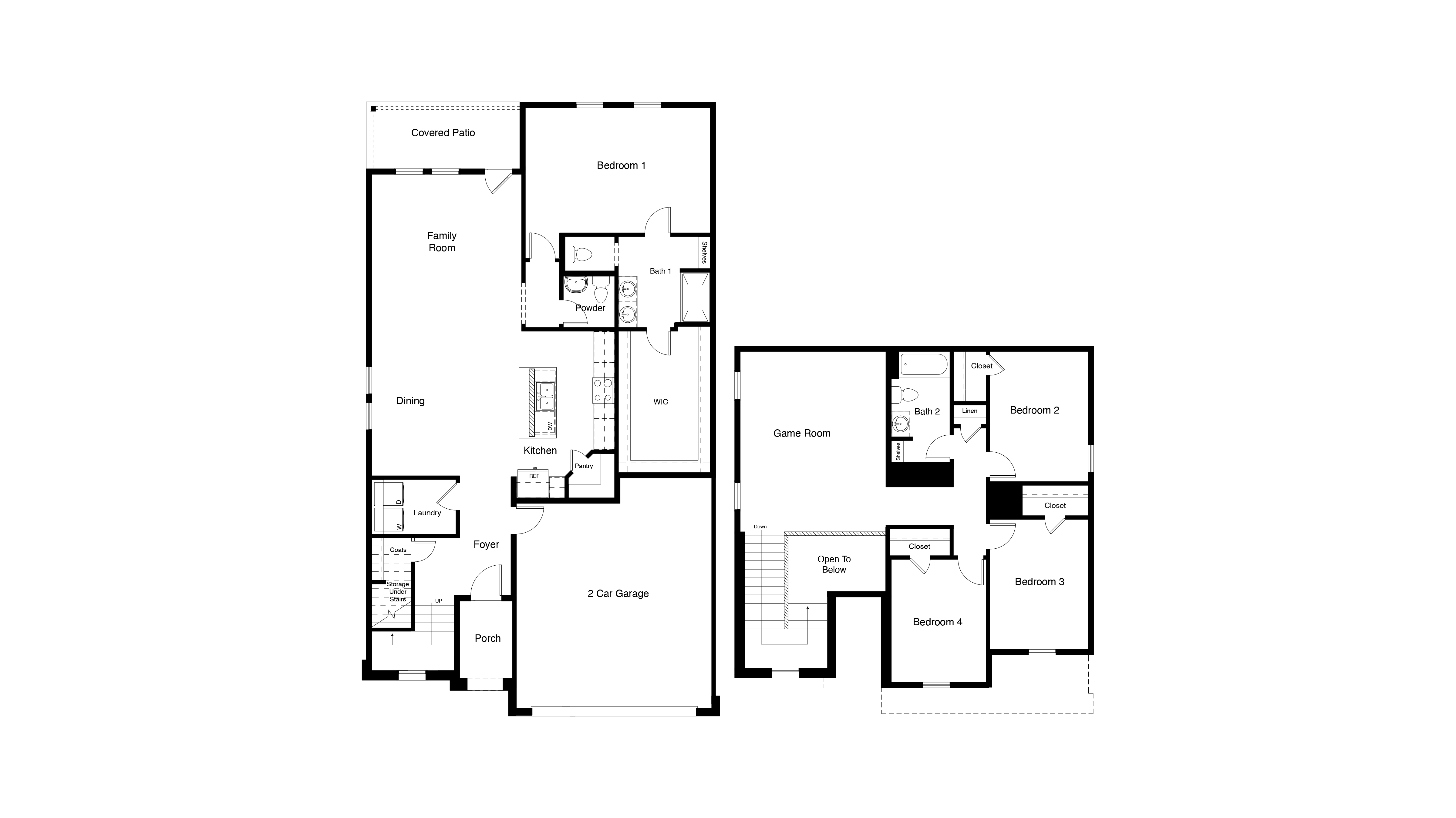 Pierce floorplan and layout