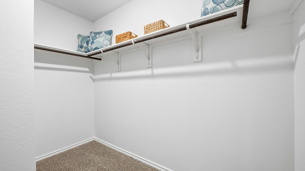 Primary walk-in closet