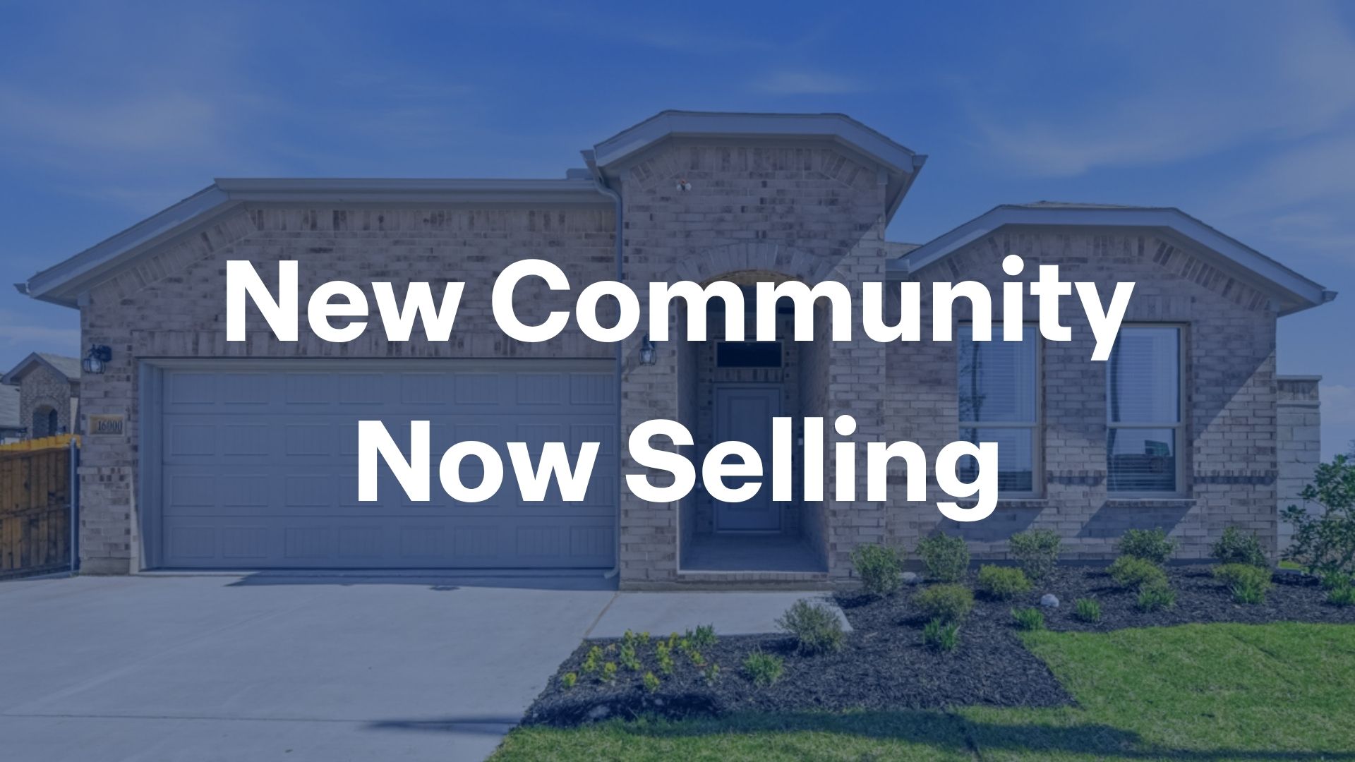 New Community Now Selling Justin, TX