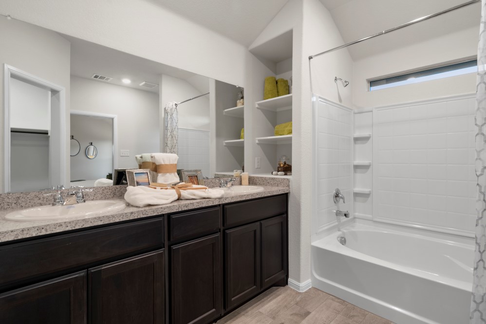 Floor Plan in Bar C Ranch FORT WORTH, TX D.R. Horton