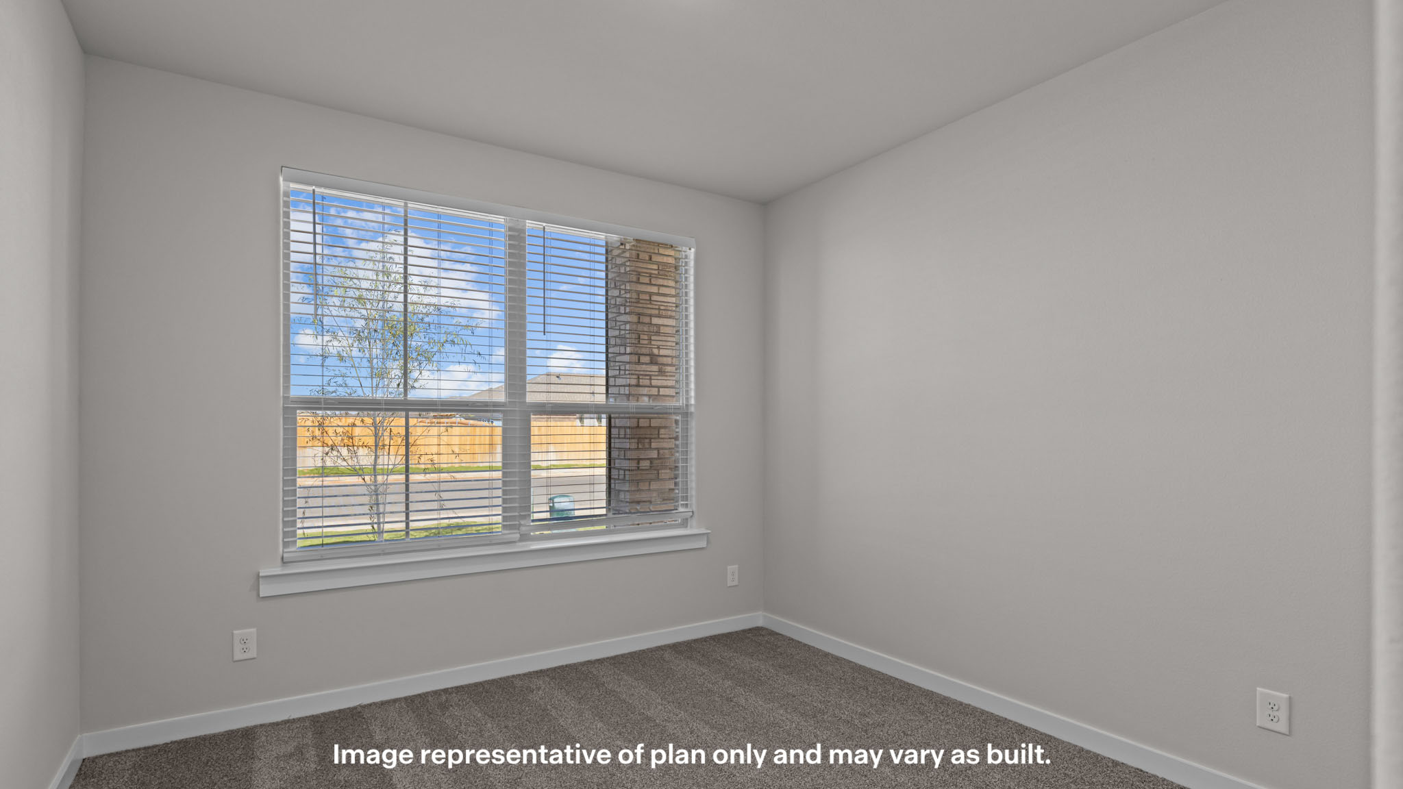 Private primary walk-in closet with extra storage space