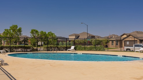 Neighborhood amenities second pool